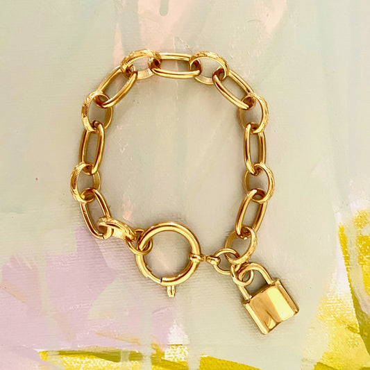 Love Lock Bracelet